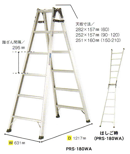 斎藤商事ピカコーポレイション はしご兼用脚立 K-60D 2尺 2段